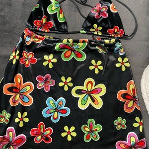 Treasure The Funk Daisy Velour Set